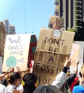 Fossil-Protest